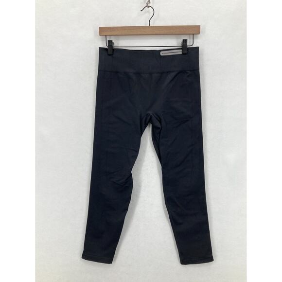 Under Armour Heatgear Compression Pants Women's Medium Black Stretch Nylon - Picture 1 of 12